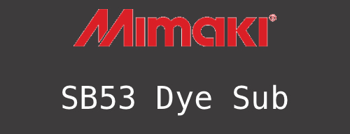 MIMAKI -- SB53 DYE SUB