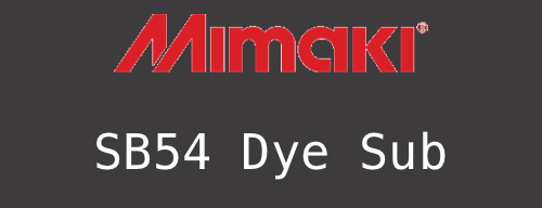 MIMAKI -- SB54 DYE SUB