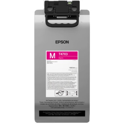 Epson UltraChrome T47 Magenta Ink for F3070 - 1.5L Bag