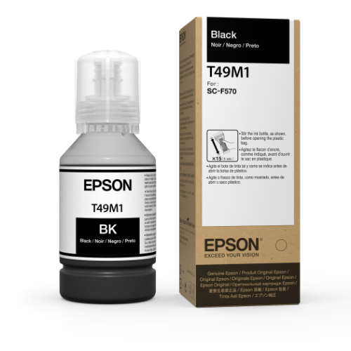 T49M UltraChrome Dye Sub Ink, Black (140ml) - 4 Pack