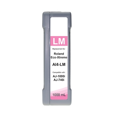 Replacement Cartridge for Roland Eco-Xtreme LT AI4 - Light Magenta, 1000mL