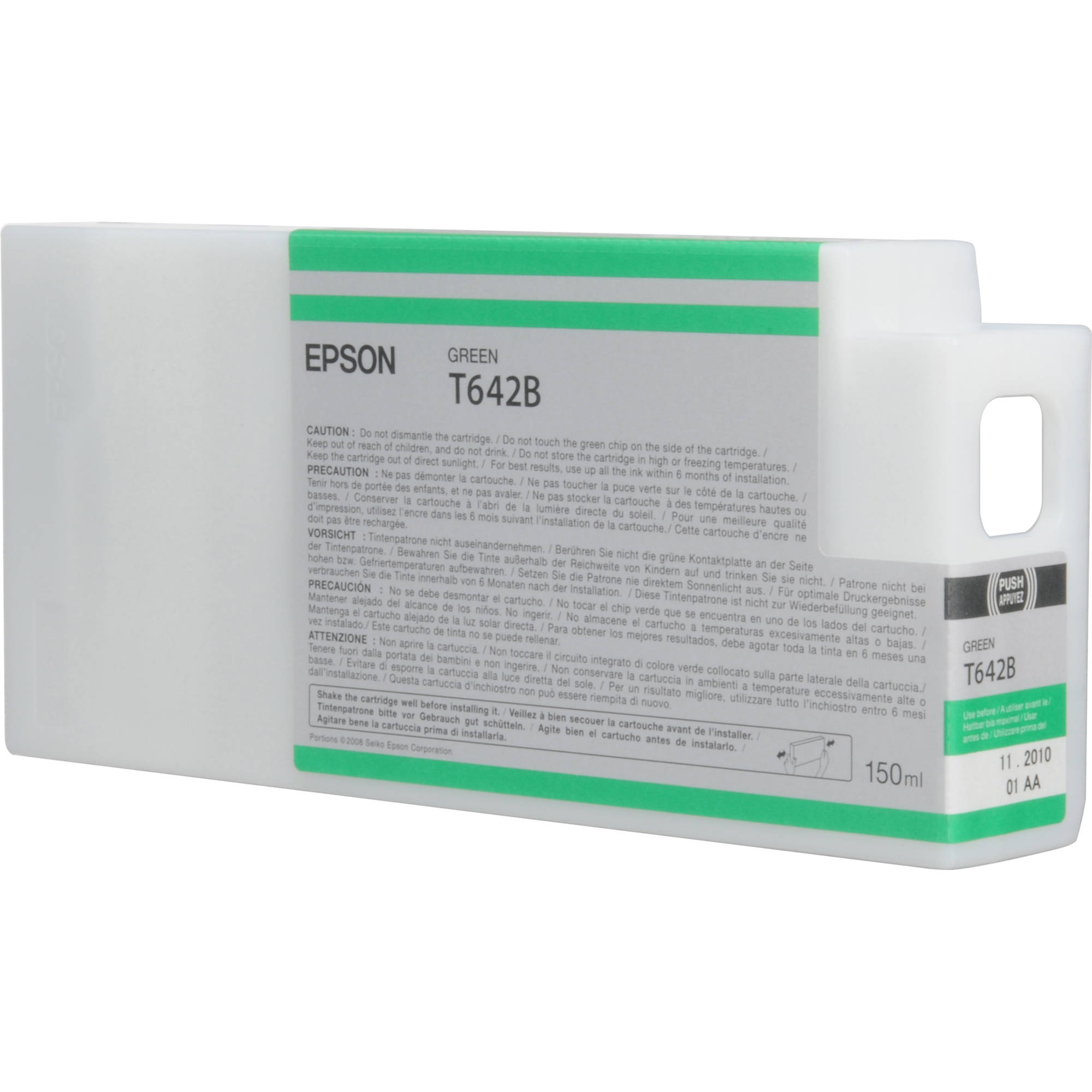 Epson UltraChrome, Green HDR Ink cartridge (150ml)
