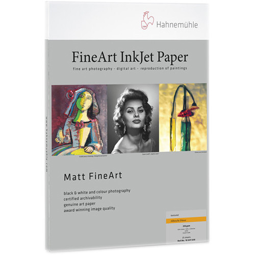 Hahnemühle Albrecht Durer Matte FineArt Paper 210gsm - 8.5” x 11" (25 Sheets)