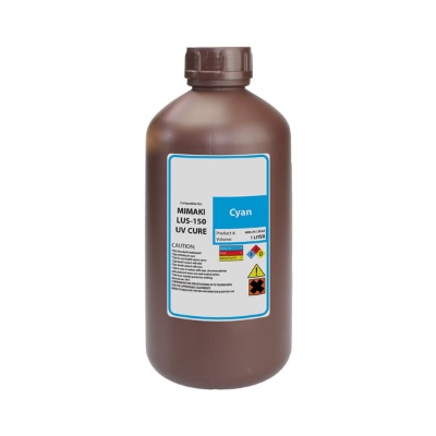 Mimaki UV Cure Ink LUS-150 - Light Cyan (1 Liter Bottle)