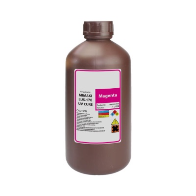 Mimaki UV Cure Ink LUS-170 - Magenta (1 Liter Bottle)