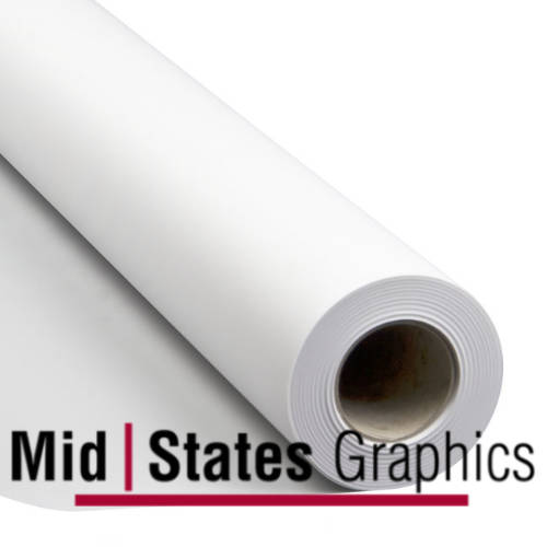 Mid-States Poster Paper with Adhesive / ES - 30" x 165' Roll