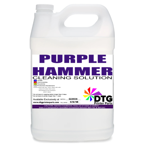 Creek Manufacturing Purple Hammer Print head Aggressive Cleaning Solution (1 Gallon)