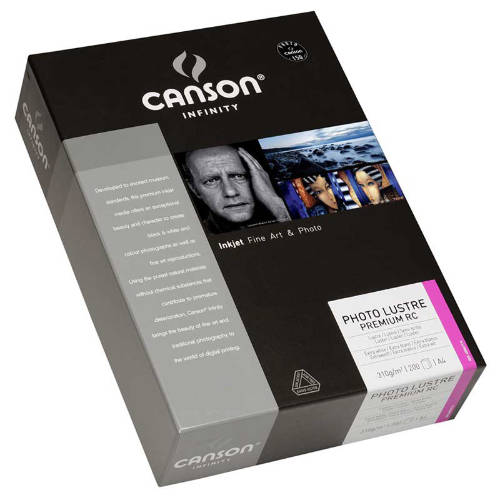 Canson Infinity Photo Lustre Premium RC 310gsm - 13" x 19”, 25 Sheets