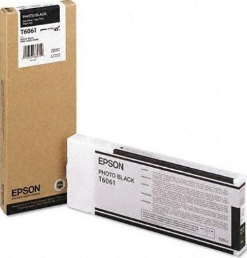 Epson UltraChrome, Photo Black Ink Cartridge for Stylus Pro 4800 & 4880 (220ml)