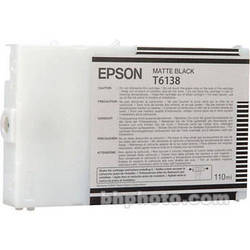 Epson UltraChrome, Matte Black Ink Cartridge for Stylus Pro 4800 & 4880 (110ml)