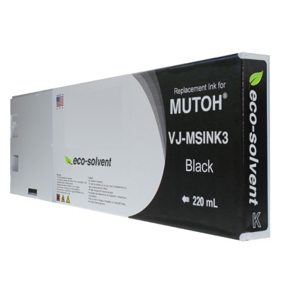 Replacement Cartridge for Mutoh Water-Based - Black (220ml)