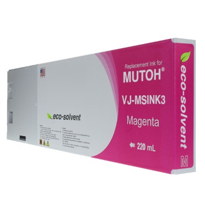 Replacement Cartridge for Mutoh Water-Based - Magenta (220ml)