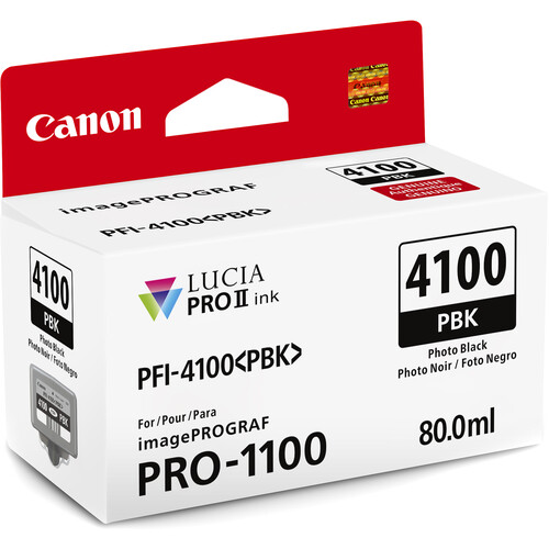 Canon PFI-4100 Photo Black Pigment Ink Tank (80mL)