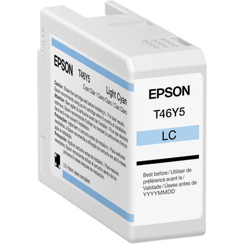 Epson Light Cyan UltraChrome PRO10 Ink Cartridge (50mL)