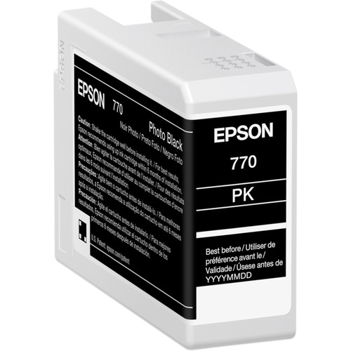 Epso UltraChrome PRO10 Photo Black Ink Cartridge (25mL)