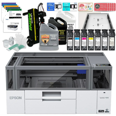 Epson Surecolor F1070 Hybrid DTG & DTF Printer with DTG Garment Pretreat Bundle