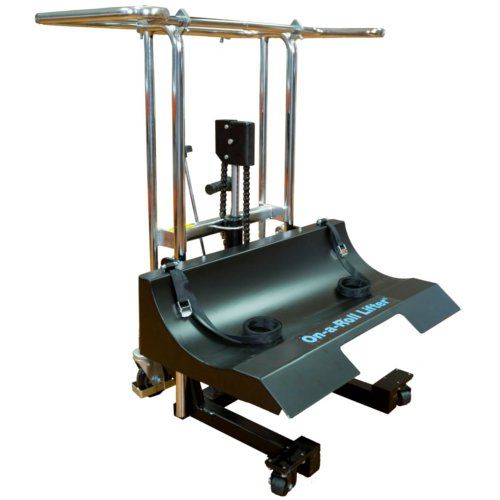 On-a-Roll Lifter® Low Profile; picking rolls up to 16.4' wide