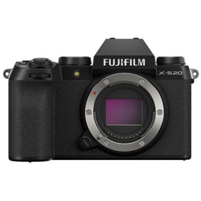 Fujifilm X-S20 Mirrorless Digital Camera Body, Black 