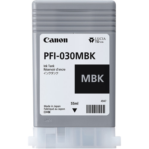Canon PFI-030 Matte Black Ink (55mL)