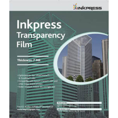 Inkpress Transparency Film 13" x 19" - 50 sheets