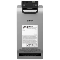 Epson UltraChrome T47 White Ink for F3070 - 1.5L Bag