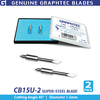 Graphtec (53005-002) 1.5mm supersteel 45° (2/pack) /for PHP33/35-CB15N-HS Bladeholder