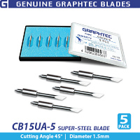 Graphtec 1.5mm, high-intens, reflective, 45° (5/pk)/for PHP33/35-CB15N-HS Bladeholder