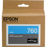 Epson T760 Cyan Ultrachrome HD Ink Cartridge