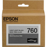 Epson T760 Light Light Black Ultrachrome HD Ink Cartridge