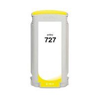 Replacement Cartridge for Hewlett Packard 130ml HP727 -- Yellow
