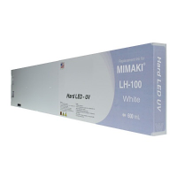 Replacement Ink bottle for Mimaki LH-100 UV Cure - White (1000mL)