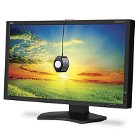 MultiSync PA241W-BK-SV 23" Monitor with SpectraViewII Color Calibration Solution