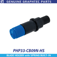 Graphtec 0.9mm, blue top, black ABS tip/for CB09UB Blades