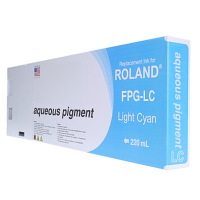 Replacement Cartridge for Roland Aqueous Pigment FPG - Light Cyan, 220ml
