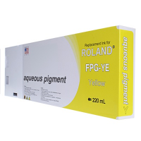 Replacement Cartridge for Roland Aqueous Pigment FPG - Yellow, 440ml