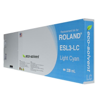 Replacement Cartridge for Roland Eco-Sol MAX - Light Cyan, 220mL