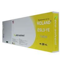 Replacement Cartridge for Roland Eco-Sol MAX - Yellow, 220mL