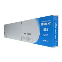 Replacement Cartridge for Mimaki Mild Solvent SS2 -- Cyan (440ml)