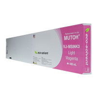 Replacement Cartridge for Mutoh Eco-Solvent VJ-MSINK3 - Light Magenta (440ml)