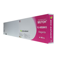 Replacement Cartridge for Mutoh Eco-Solvent VJ-MSINK3 - Magenta (440ml)