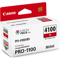 Canon PFI-4100 Red Pigment Ink Tank (80mL)