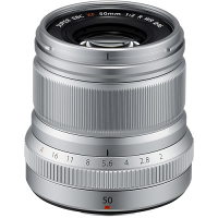 FUJIFILM XF50mmF2 R WR Lens (Silver)
