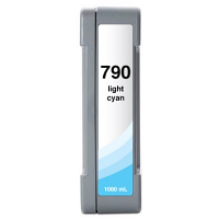 Replacement Cartridge for Hewlett Packard CB27 1000ml HP790 -- Light Cyan
