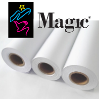 Magic GFIOP212 9MIL Wet Strength Satin Paper 54" x 150' Roll
