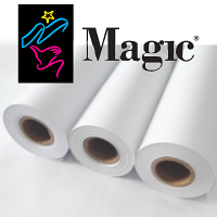 Magic DMVB2 15mil Premium Coated Scrim Vinyl Banner 24”x50' Roll